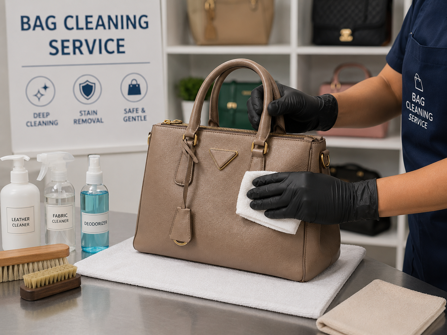 Bags cleaning
