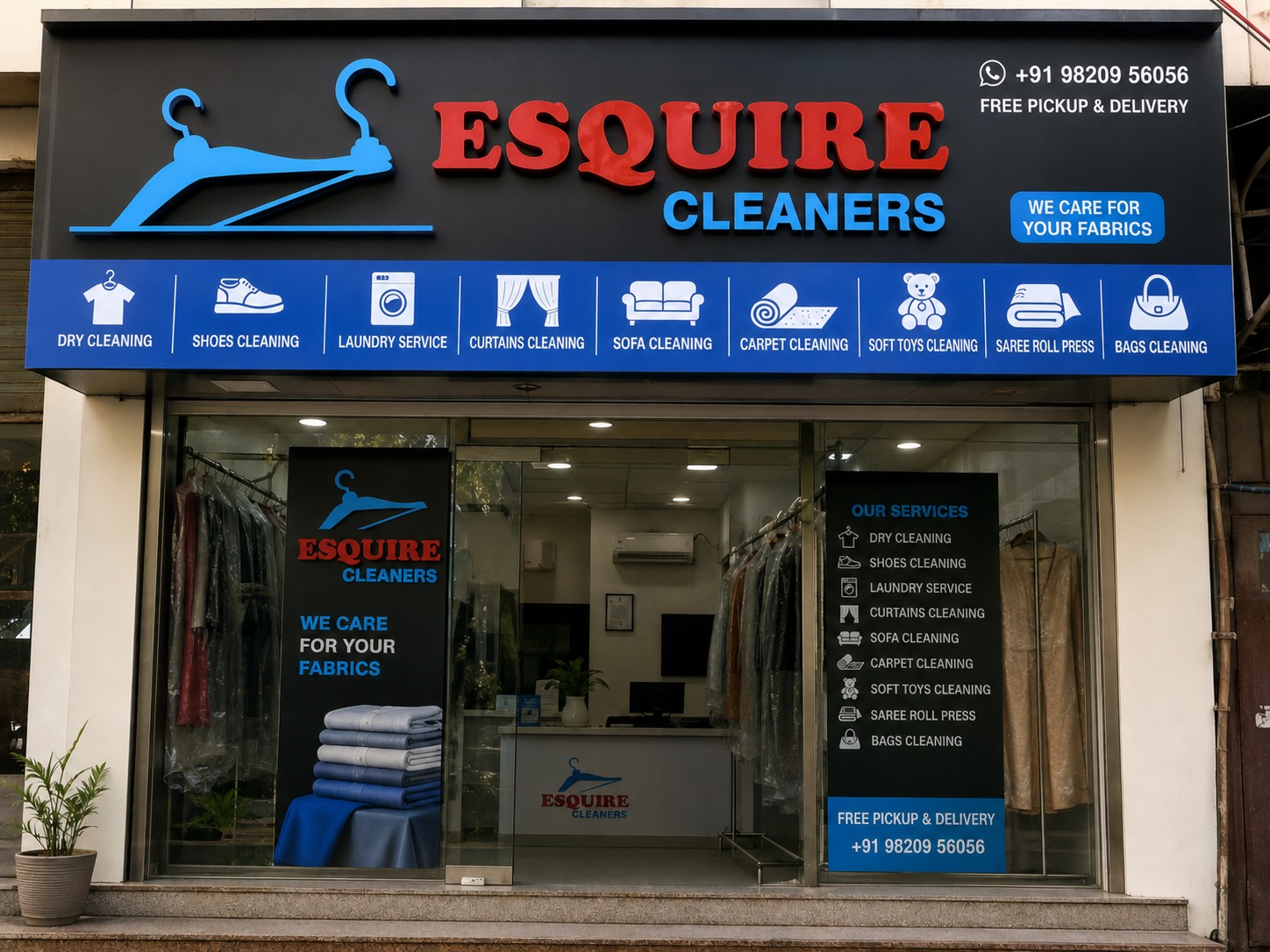 Esquire Cleaners dry cleaning care since 1960